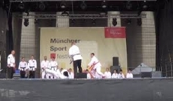 Auffrung am Knigsplatz in Mnchen 07.07.2019